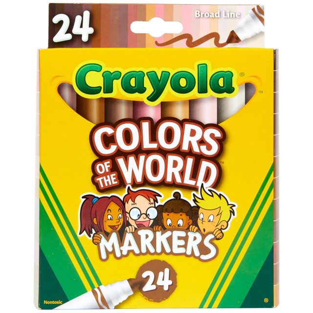 Crayola: Colors of the World Markers (24 pack)