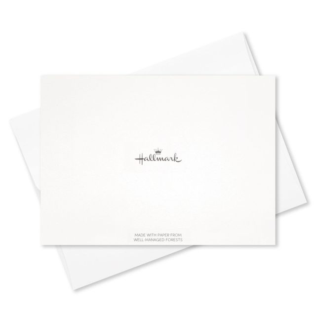 Embossed Beaded Border Blank Note Cards, Box of 10
