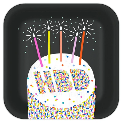 "HBD" Cake Dessert Plates, Pack of 8 for only USD 3.99 | Hallmark