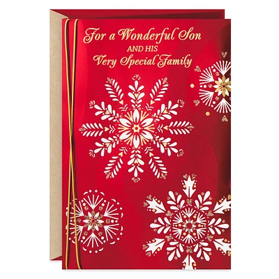 Loved More Than Ever Christmas Card for Son and His Family for only USD 6.99 | Hallmark