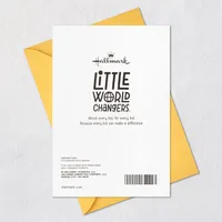 Little World Changers™ I Believe in You Good Luck Card for only USD 2.99 | Hallmark