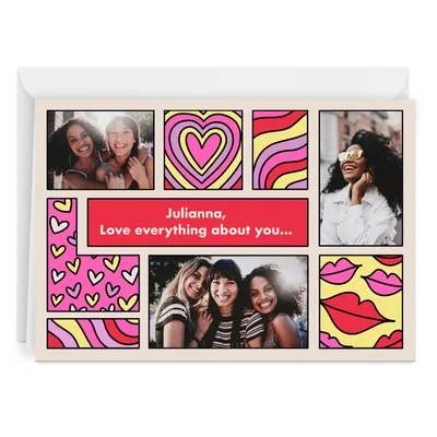 Personalized Fun Designs Photo Collage Love Photo Card for only USD 4.99 | Hallmark