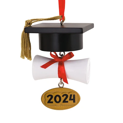 Graduation Cap and Diploma 2024 Hallmark Ornament for only USD 12.99 | Hallmark