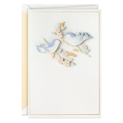 Lovebirds on Flowering Branches Wedding Card for only USD 7.59 | Hallmark