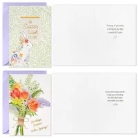Vibrant Flowers and Bunnies Assorted Boxed Easter Cards, Pack of 36 for only USD 18.99 | Hallmark