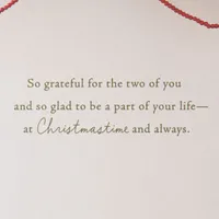 So Grateful for You Christmas Card for Grandson and Wife for only USD 3.59 | Hallmark