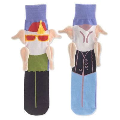 Friends Turkey Head Monica and Joey Novelty Socks for only USD 19.99 | Hallmark