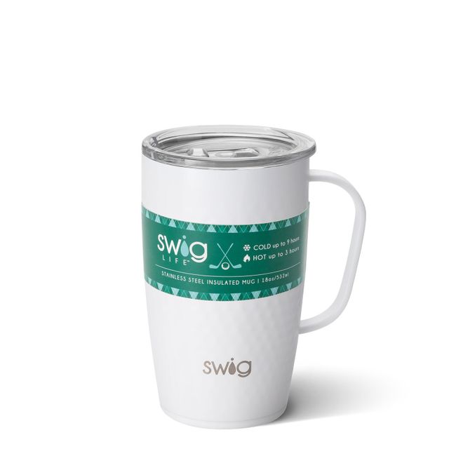 Swig Morning Glory Stainless Steel Travel Mug, 18 oz. - Insulated