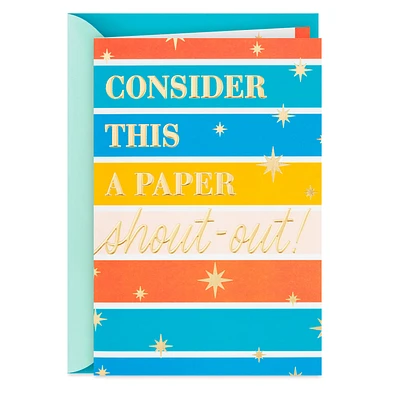 You're Doing a Great Job Thank-You Card for only USD 2.99 | Hallmark