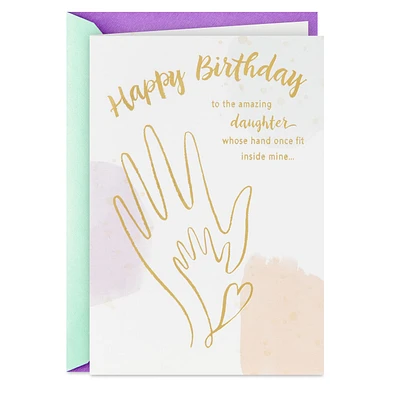 A Hold on My Heart Birthday Card for Daughter From Dad for only USD 4.59 | Hallmark