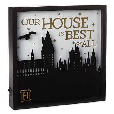 Harry Potter™ Hogwarts™ Lighted Shadow Box Wall Decor, 10.5" for only USD 34.99 | Hallmark
