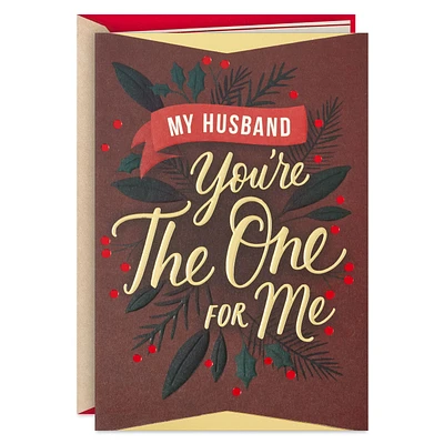 You're The One For Me Christmas Card for Husband for only USD 5.59 | Hallmark