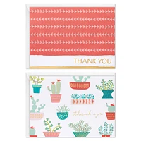 Succulents and Arrows Assorted Blank Thank-You Notes, Pack of 50 for only USD 14.99 | Hallmark