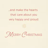 Happy and Proud Christmas Card for Daughter and Son-in-Law for only USD 5.59 | Hallmark