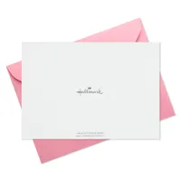 Pink Lettering Blank Thank-You Notes, Pack of 10 for only USD 4.49 | Hallmark