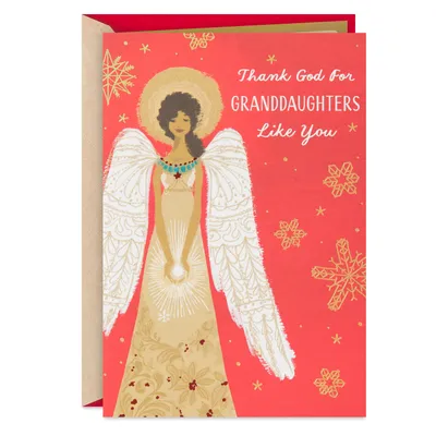 Thanking God for You Christmas Card for Granddaughter for only USD 4.59 | Hallmark