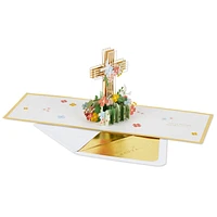 Cross With Flowers Religious Pop-Up Card for only USD 12.99 | Hallmark