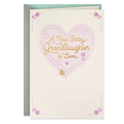 Darling Girl New Baby Card for Granddaughter for only USD 2.99 | Hallmark