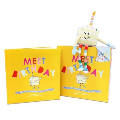 Packed Party Birthday Cake Plush With Meet Birthday Book, Set of 2 for only USD 34.95 | Hallmark