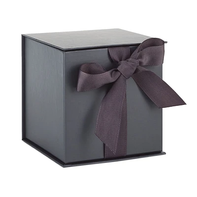 Slate Gray Gift Box With Shredded Paper Filler for only USD | Hallmark