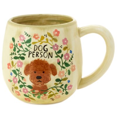 Natural Life Dog Person Ceramic Mug, 16 oz.