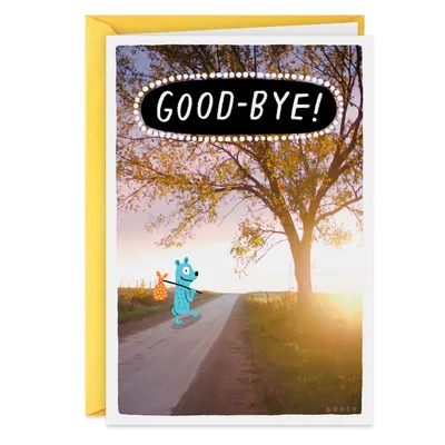 You'll Miss Me Funny Goodbye Card for only USD 3.69 | Hallmark