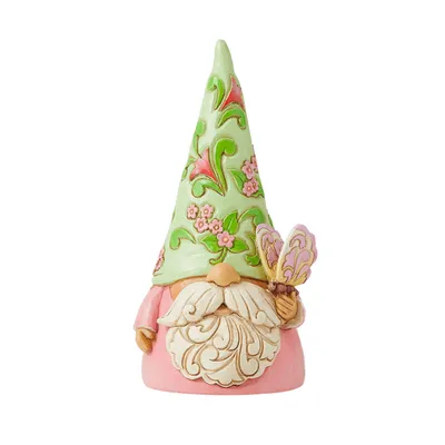 Jim Shore Gnome With Butterfly Figurine, 5.25" for only USD 29.99 | Hallmark