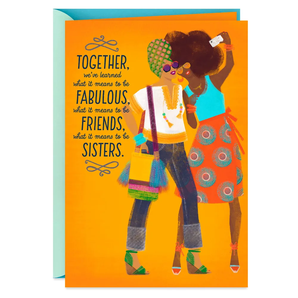 Fabulous Friends Birthday Card for Sister for only USD 3.59 | Hallmark