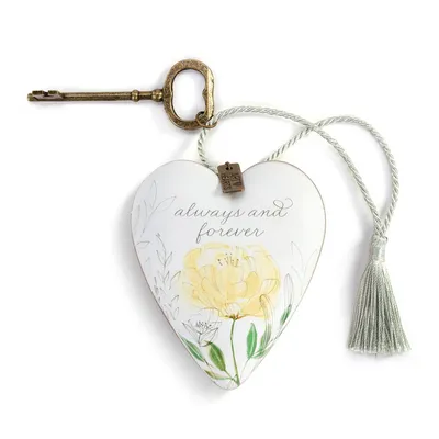 Demdaco Always & Forever Art Heart With Key Stand for only USD 19.99 | Hallmark