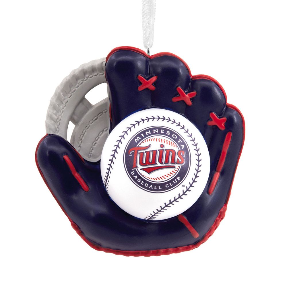 Hallmark MLB Minnesota Twins™ Baseball Glove Hallmark Ornament
