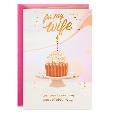 A Day All About You Birthday Card for Wife for only USD 2.99 | Hallmark