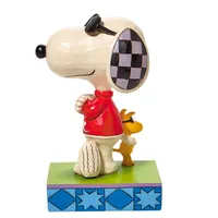 Jim Shore Peanuts Joe Cool & Woodstock Figurine, 5" for only USD 54.99 | Hallmark