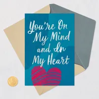 On My Mind and in My Heart Military Miss You Card for only USD 2.99 | Hallmark