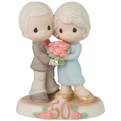 Precious Moments Fifty Golden Years Together Figurine, 5.1" for only USD 75.00 | Hallmark