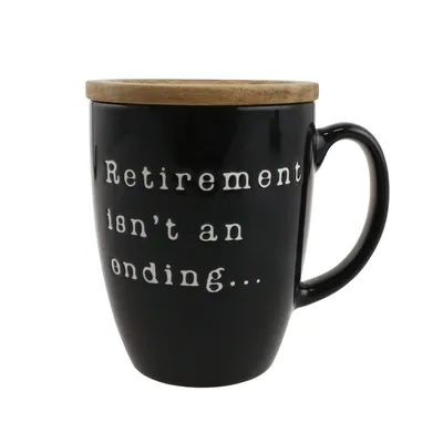 Our Name Is Mud Retirement Mug With Lid, 16 oz. for only USD 18.99 | Hallmark