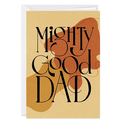 Mighty Good Dad Folded Photo Card for only USD 4.99 | Hallmark