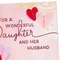 For a Wonderful Daughter and Her Husband Valentine's Day Card for only USD 5.59 | Hallmark