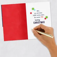You Make the Holidays Extra Bright Christmas Card for Grandson for only USD 2.99 | Hallmark