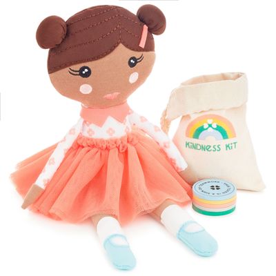Little World Changers™ and Kind Culture Co. The Doll Kind Dark Skin Girl, 12