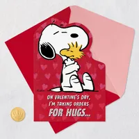 Peanuts® Snoopy and Woodstock Big Hug Valentine's Day Card for only USD 2.99 | Hallmark