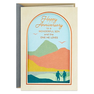 All the Celebrating Anniversary Card for Son and Spouse for only USD 4.99 | Hallmark