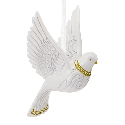 White and Gold Dove Hallmark Ornament for only USD 12.99 | Hallmark