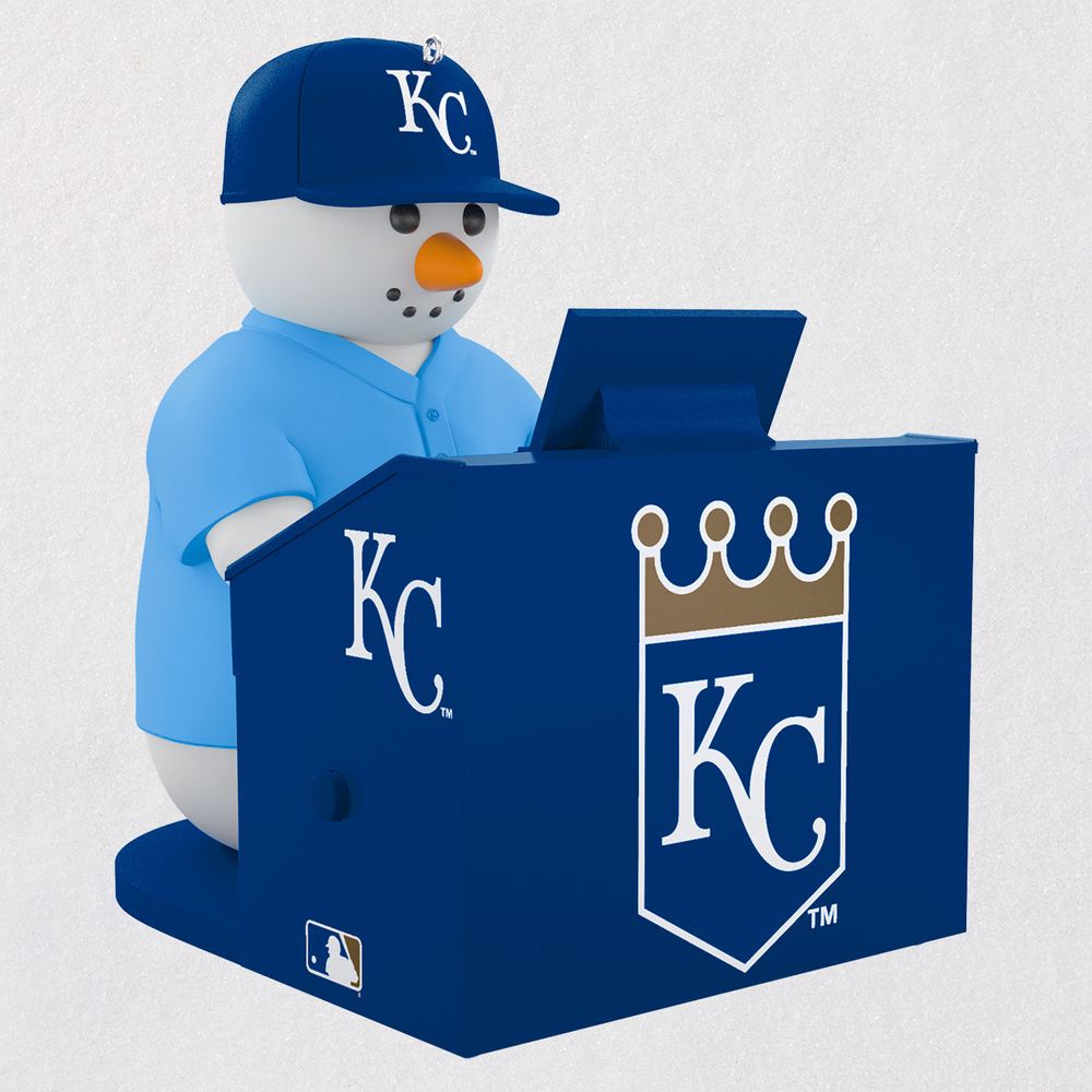 Hallmark MLB Kansas City Royals™ Snowman at Organ Musical Ornament