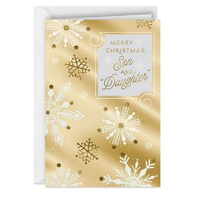 Joy, Peace and Love Christmas Card for Son and Daughter-in-Law for only USD 5.99 | Hallmark