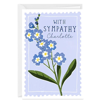 Strength, Courage, Comfort Folded Sympathy Photo Card for only USD 4.99 | Hallmark