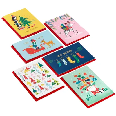Whimsical Assortment Boxed Christmas Cards, Pack of 24 for only USD 14.99 | Hallmark