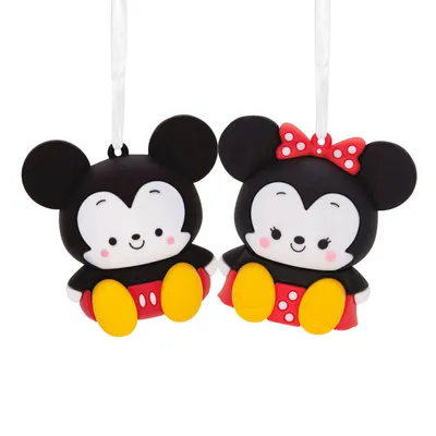 Better Together Disney Mickey and Minnie Magnetic Hallmark Ornaments, Set of 2 for only USD 12.99 | Hallmark