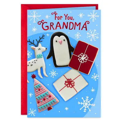 Thanks for Being So Sweet Christmas Card for Grandma for only USD 2.00 | Hallmark