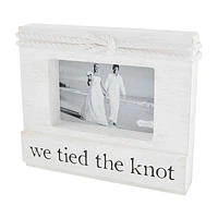 Mud Pie We Tied The Knot Picture Frame, 4x6 for only USD 22.99 | Hallmark