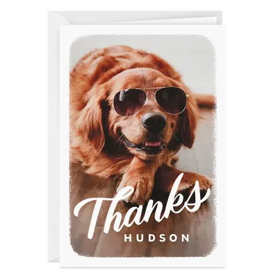 Personalized Full Photo Thank-You Card for only USD 4.99 | Hallmark